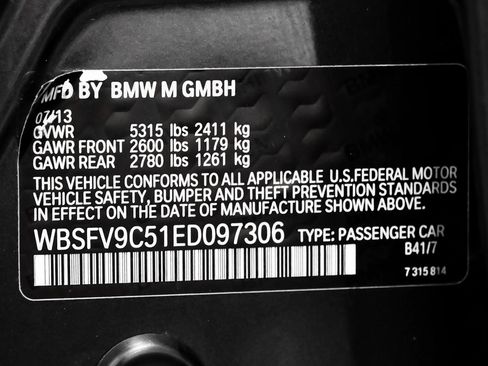 Used 2014 BMW M5 RWD image 67
