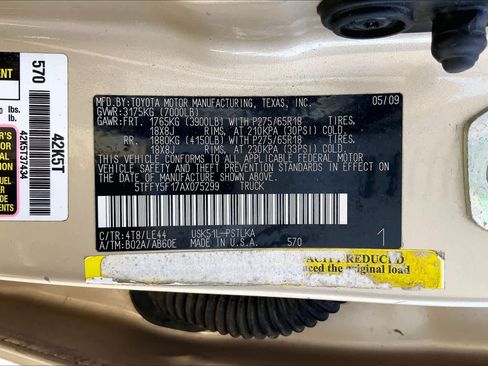 Used 2010 Toyota Tundra Limited RWD image 35