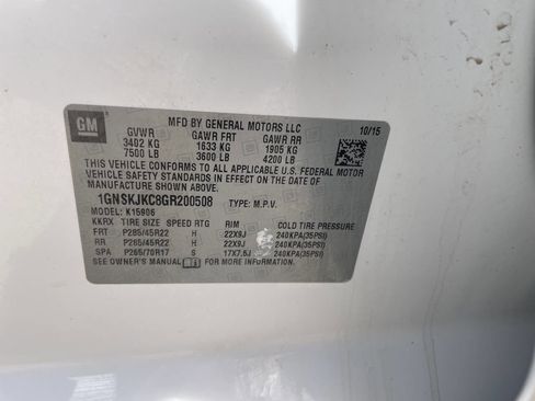 Used 2016 Chevrolet Suburban LTZ image 46