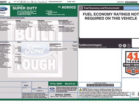 Used 2019 Ford F350 XL w/ XL Value Package AWD/4WD image 36