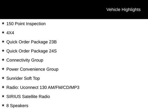 Used 2015 Jeep Wrangler Sport w/ Quick Order Package 24S AWD/4WD image 2