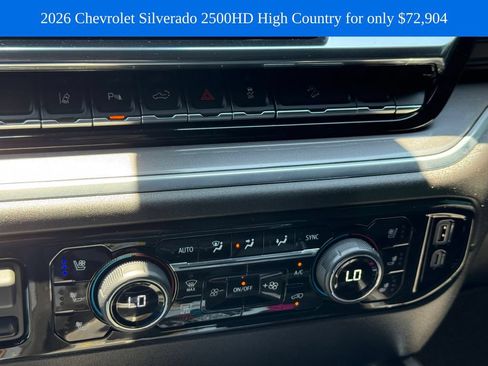 Used 2026 Chevrolet Silverado 2500 High Country w/ Midnight Edition AWD/4WD image 16