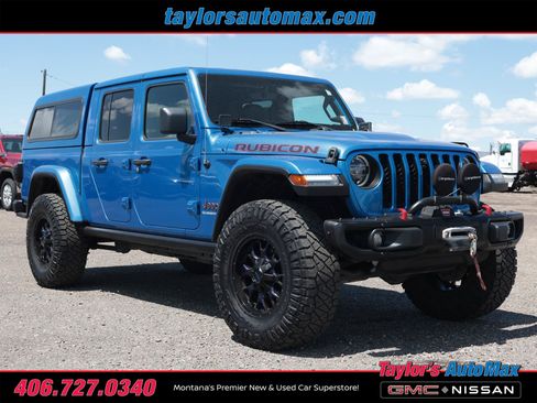Used 2020 Jeep Gladiator Rubicon w/ Uconnect 4C Nav & Sound Group AWD/4WD image 2