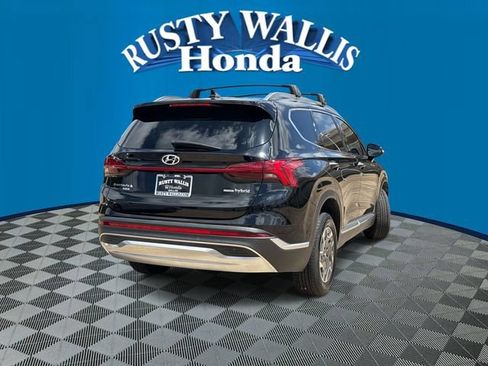 Used 2021 Hyundai Santa Fe Blue w/ Cargo Package AWD/4WD image 2