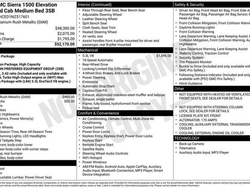 Used 2022 GMC Sierra 1500 Elevation image 2