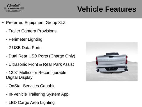 Used 2025 Chevrolet Silverado 1500 High Country w/ High Country Premium Package AWD/4WD image 31