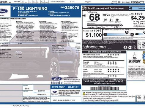 Certified 2024 Ford F150 Lightning XLT image 2