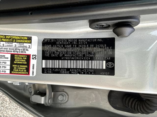 Used 2024 Toyota Camry XSE FWD image 21