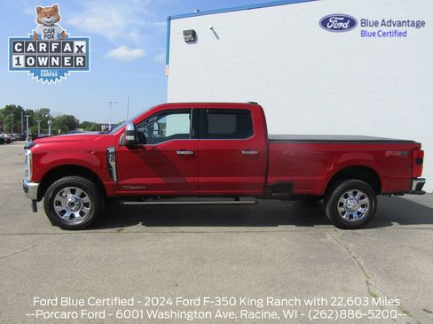 Certified 2024 Ford F350 King Ranch w/ Chrome Package AWD/4WD image 2
