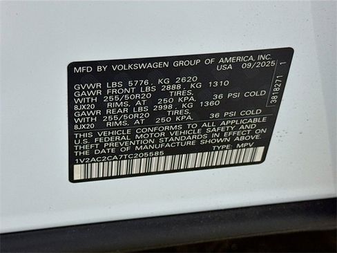 New 2026 Volkswagen Atlas Cross Sport SEL R-Line image 21