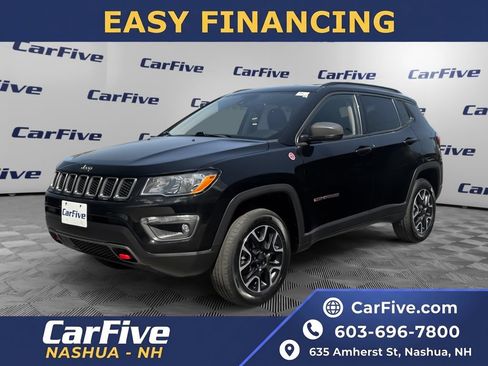Used 2021 Jeep Compass Trailhawk AWD/4WD image 1
