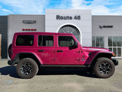 Used 2021 Jeep Wrangler Unlimited Rubicon 4xe w/ Steel Bumper Group image 6