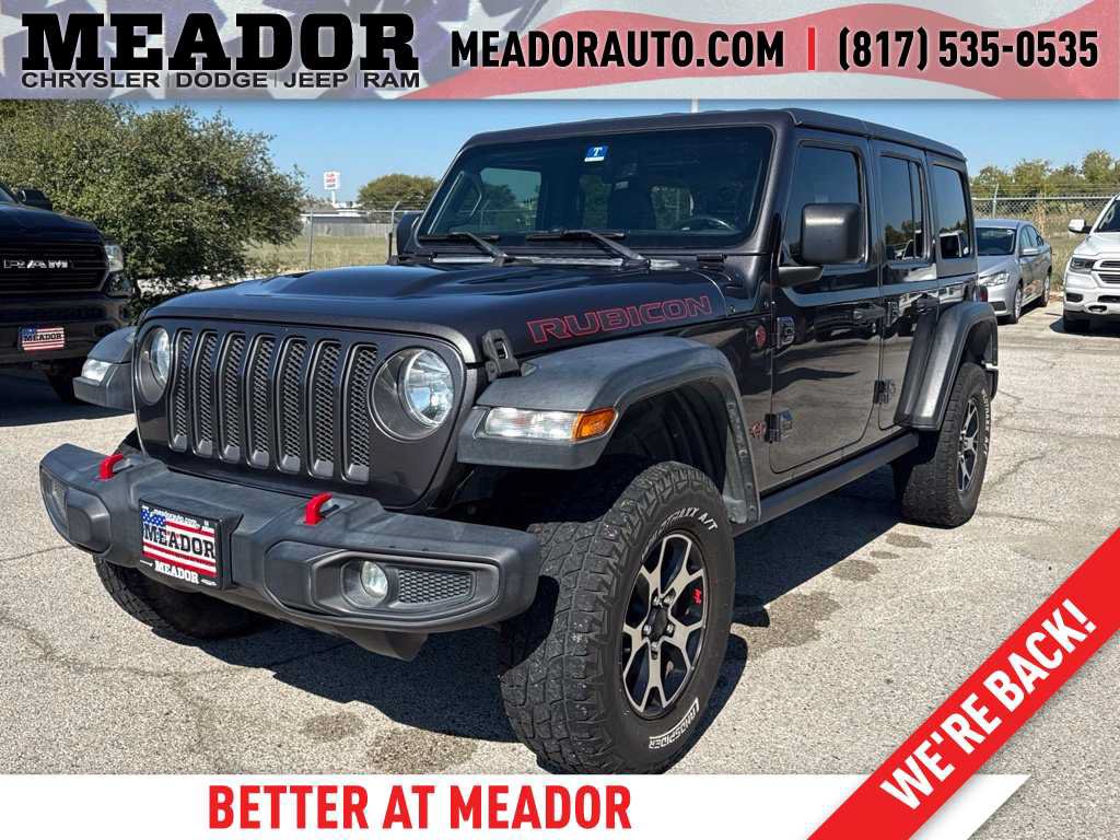 Used 2020 Jeep Wrangler Unlimited Rubicon AWD/4WD image 1