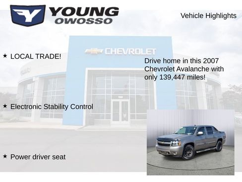 Used 2007 Chevrolet Avalanche LT AWD/4WD image 7