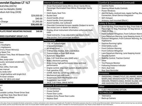 Used 2022 Chevrolet Equinox LT image 6