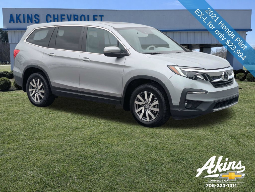 Used 2021 Honda Pilot EX-L image 2