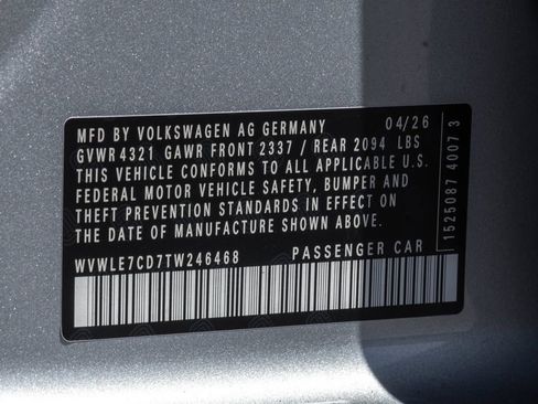 New 2026 Volkswagen GTI S FWD image 43