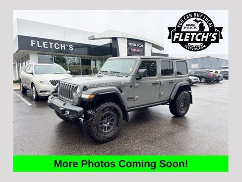 Used 2022 Jeep Wrangler Unlimited Sport AWD/4WD image 1