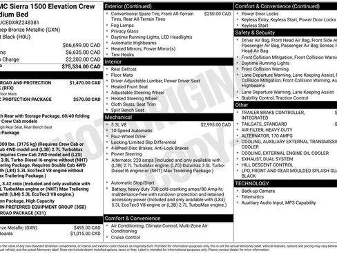 Used 2024 GMC Sierra 1500 Elevation AWD/4WD image 5