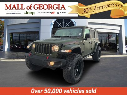 Used 2021 Jeep Wrangler Unlimited Rubicon w/ Uconnect 4C Nav & Sound Group