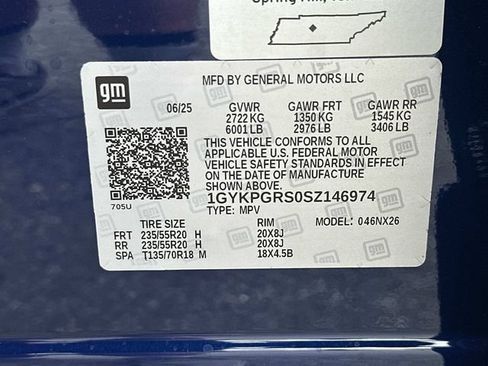 Used 2025 Cadillac XT6 Sport w/ Technology Package AWD/4WD image 18