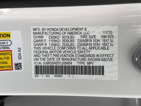 New 2026 Honda CR-V Sport image 28