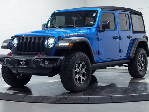 Used 2023 Jeep Wrangler Unlimited Rubicon w/ LED Lighting Group AWD/4WD image 6
