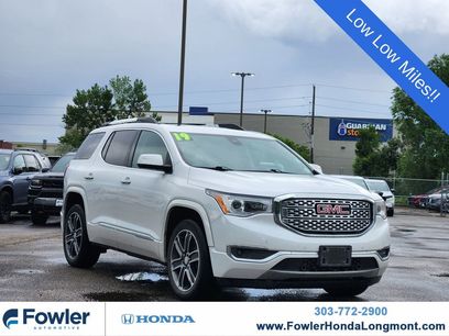 Used 2019 GMC Acadia Denali w/ Technology Package