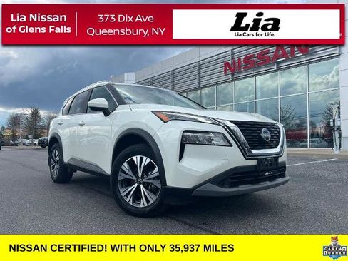 Certified 2023 Nissan Rogue SV w/ SV Premium B Package AWD/4WD image 1