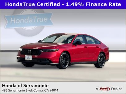 Certified 2025 Honda Accord SE