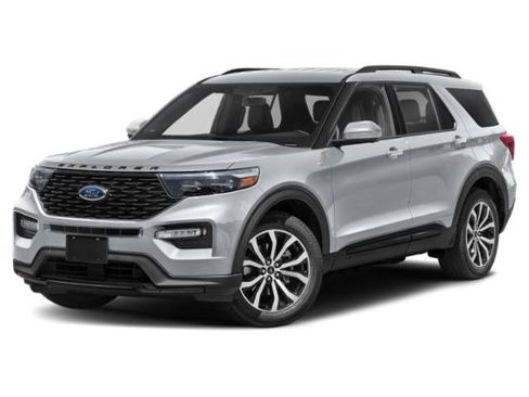 Used 2022 Ford Explorer ST-Line w/ Class IV Trailer Tow Package AWD/4WD image 1