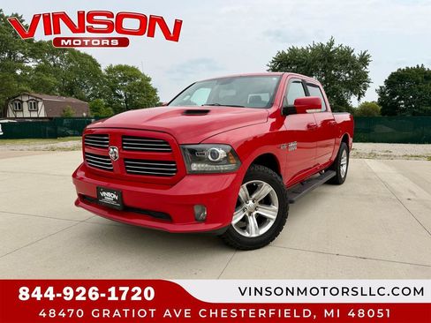 Used 2016 RAM 1500 Sport w/ Sport Premium Group AWD/4WD image 1