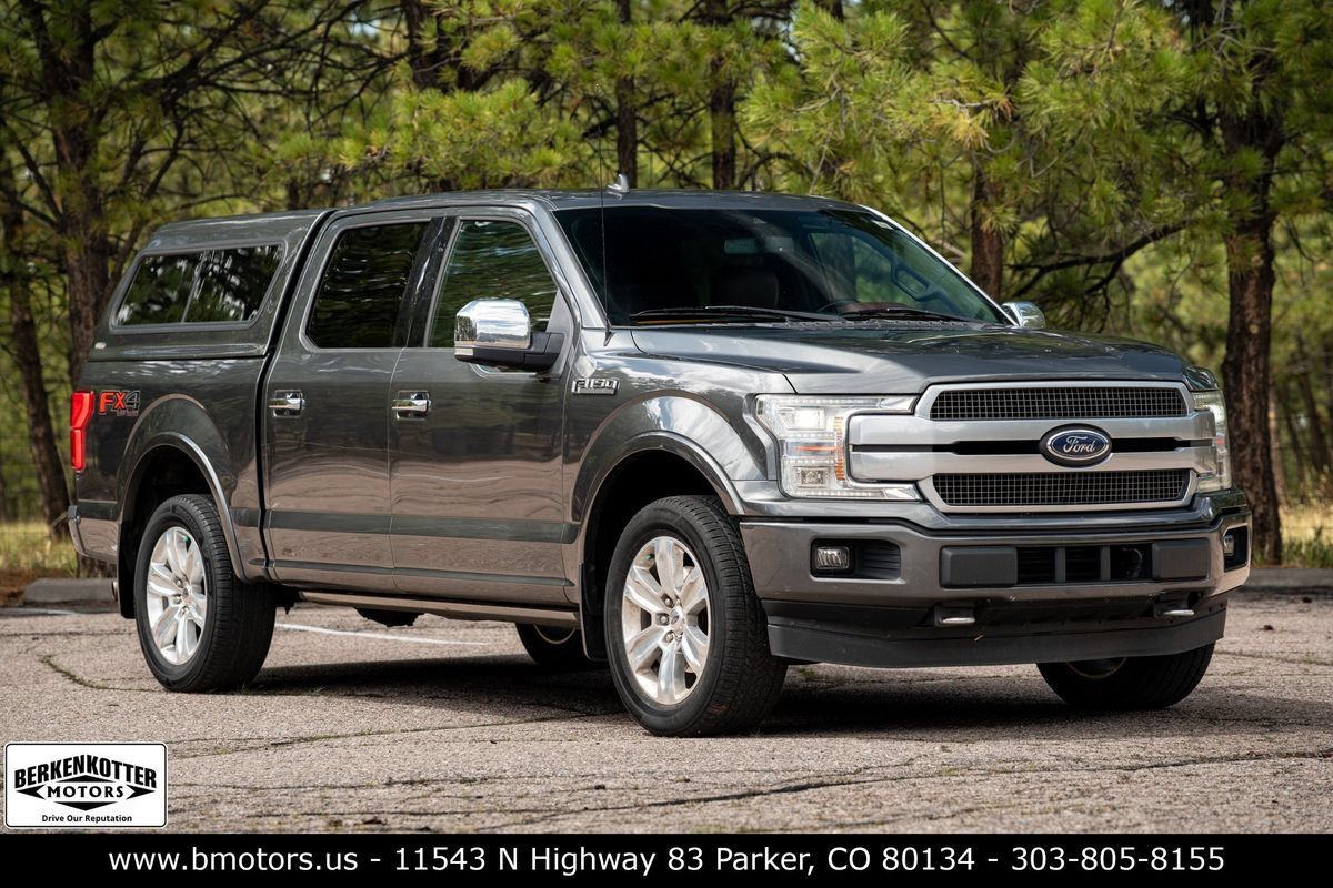 Used 2018 Ford F150 Platinum w/ FX4 Off-Road Package AWD/4WD image 1