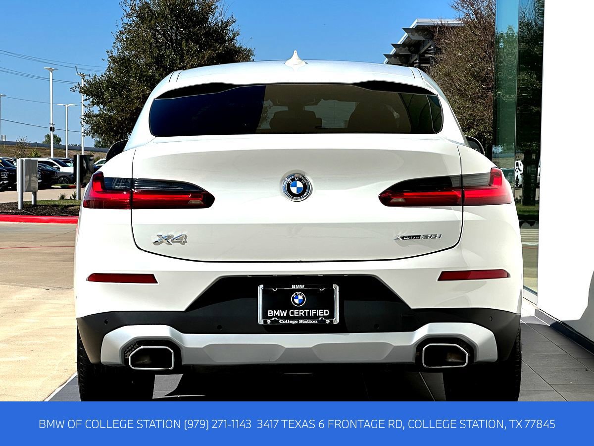 Certified 2024 BMW X4 xDrive30i w/ Premium Package AWD/4WD image 6