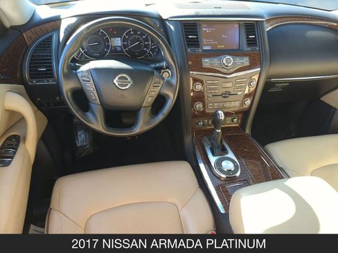Used 2017 Nissan Armada Platinum w/ Captain Seat Package image 13