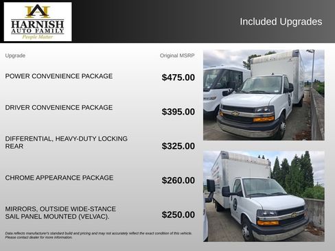 Used 2021 Chevrolet Express 3500 w/ Power Convenience Package RWD image 4