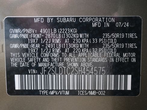 Certified 2025 Subaru Forester Touring AWD/4WD image 37