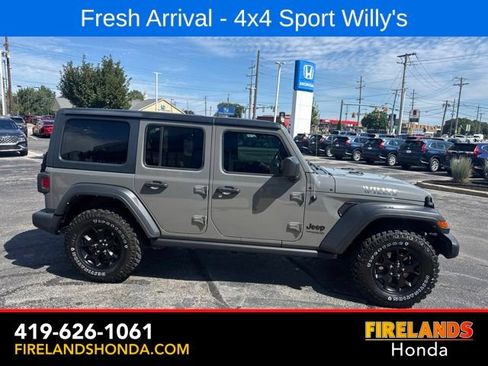 Used 2021 Jeep Wrangler Unlimited Sport AWD/4WD image 6