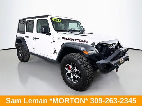 Used 2021 Jeep Wrangler Unlimited Rubicon AWD/4WD image 1