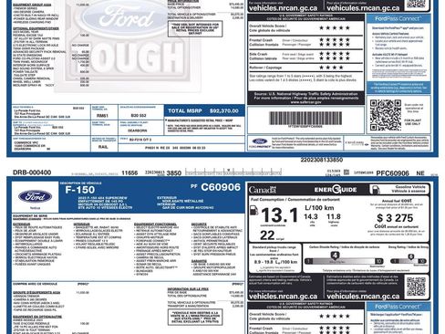 Certified 2023 Ford F150 Tremor w/ Equipment Group 402A High image 4