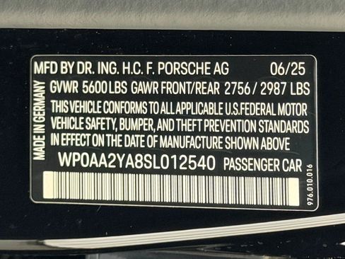 Certified 2025 Porsche Panamera 4 AWD/4WD image 26