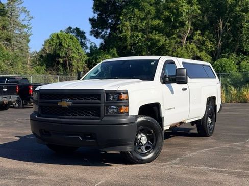 Used 2014 Chevrolet Silverado 1500 W/T w/ Snow Plow Prep Package AWD/4WD image 2