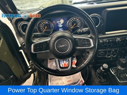 Used 2022 Jeep Wrangler Unlimited Sahara w/ LED Lighting Group AWD/4WD image 18