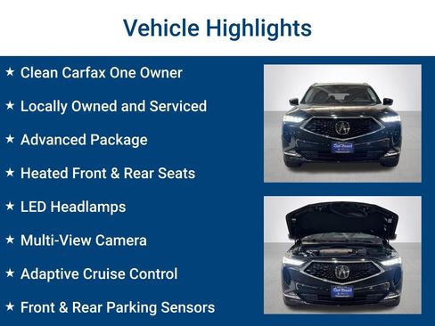 Used 2023 Acura MDX SH-AWD w/ Advance Package image 3