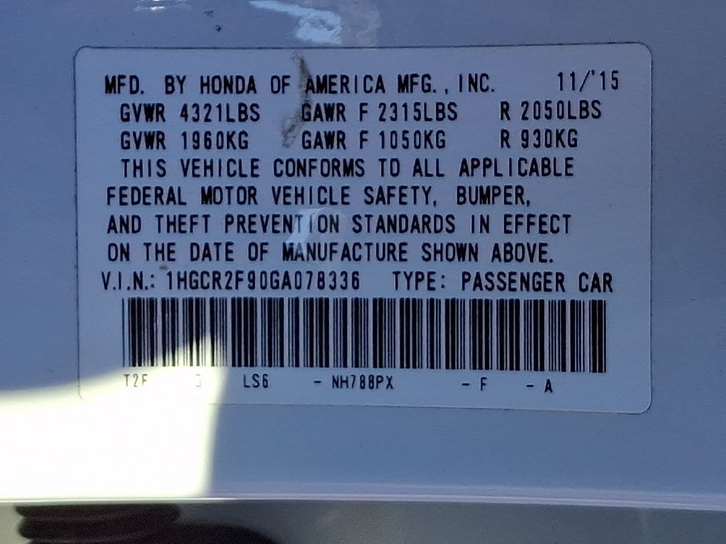 Used 2016 Honda Accord EX-L image 28