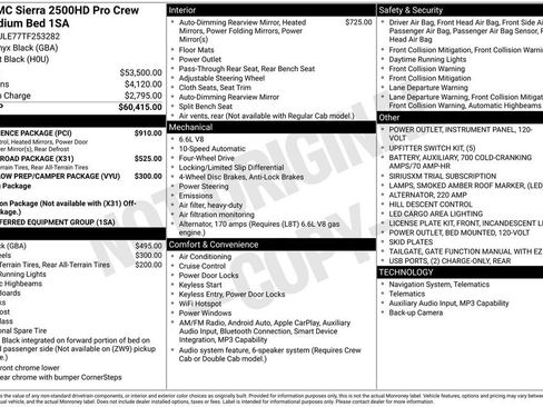 New 2026 GMC Sierra 2500 Pro w/ Convenience Package AWD/4WD image 4