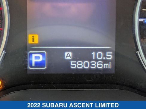 Used 2022 Subaru Ascent Limited w/ Technology Package image 18