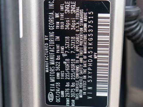 Used 2019 Kia Sorento EX w/ EX Touring Package image 41