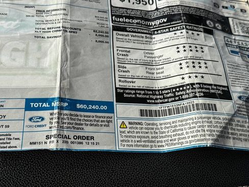 Used 2022 Ford F150 XLT w/ Equipment Group 302A High image 55