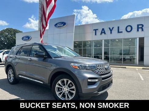Used 2022 Ford Explorer Limited w/ Equipment Group 301A RWD image 1